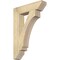Ekena Millwork Imperial Slat Rough Sawn Bracket, Douglas Fir, 6"W x 28"D x 40"H BKT06X28X40IMP06RDF - alternate 1